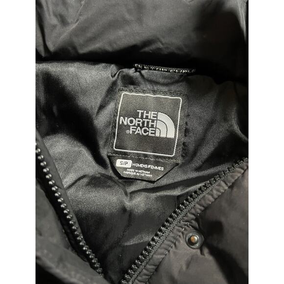 The North Face Black Puffer Goose Down Parka Jacket Coat Small S - Picture 6 of 6
